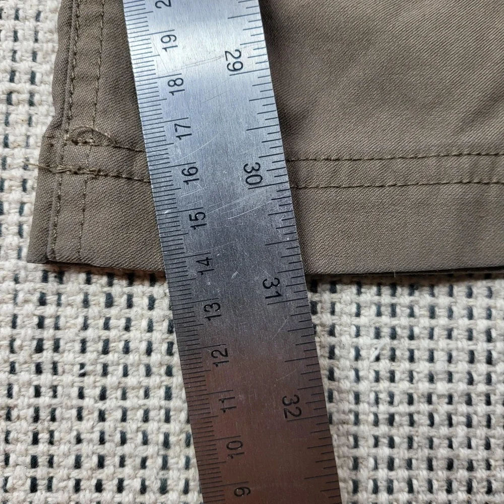 PrAna Pants Mens 33x32 Brown Chino Standard‎ Fit Casual Outdoor Hiking Stretch